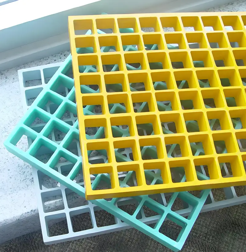 Molded FRP grating